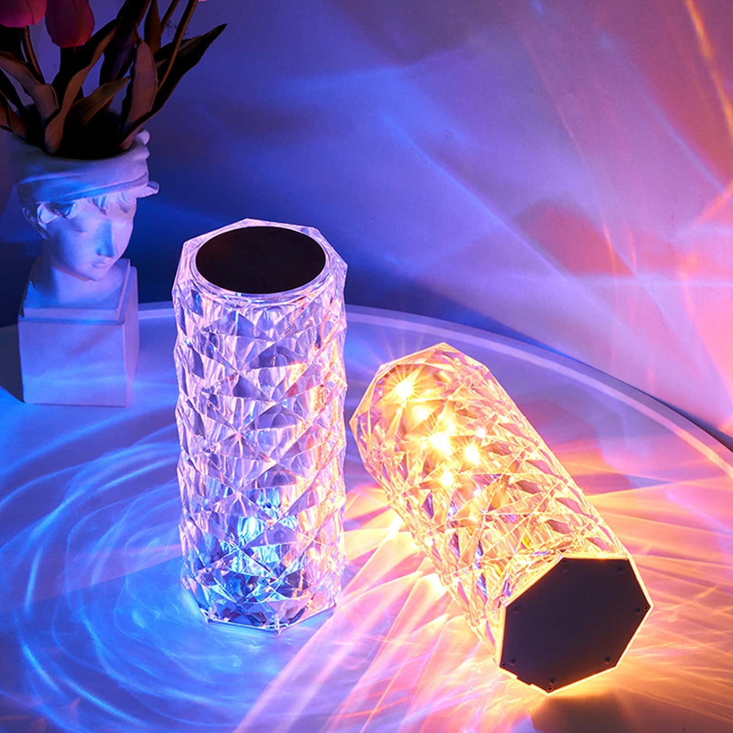 Crystal Lamp with 16 Colors