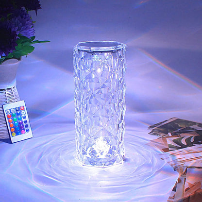 Crystal Lamp with 16 Colors